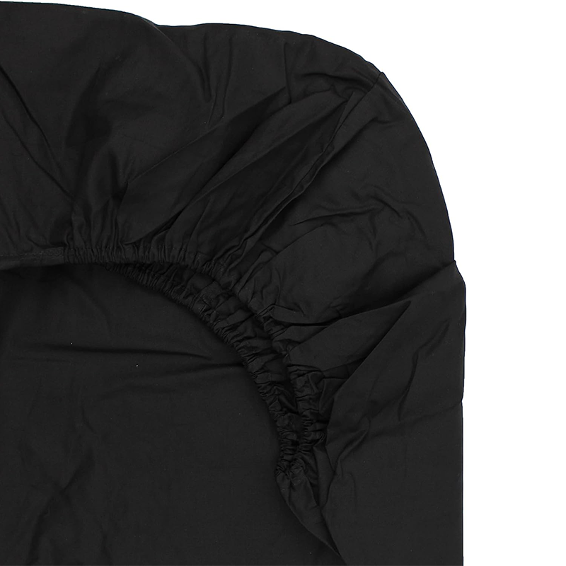 FITTED SHEET – Plain Dyed Polycotton Sheets With Elasticated Corners.
