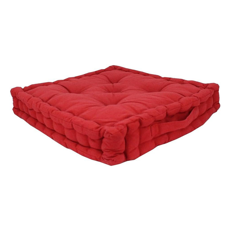 Luxury 100% Cotton BOOSTER CUSHIONS Quilted 4" Thick Cushions