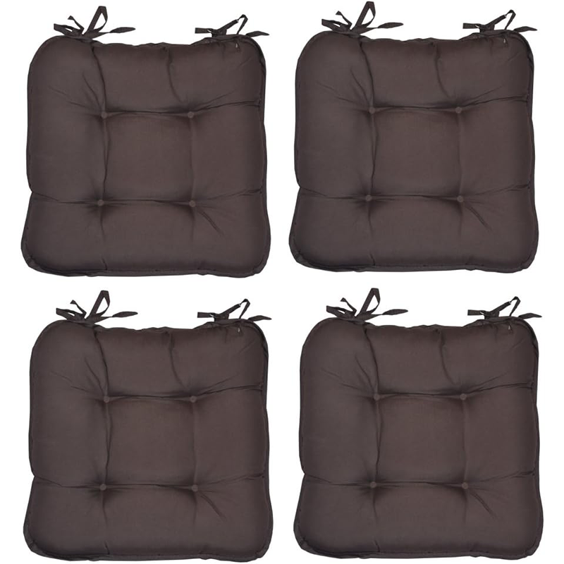 Luxury CHAIR CUSHIONS Plain Dyed