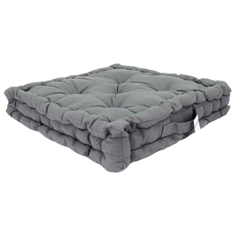 Luxury 100% Cotton BOOSTER CUSHIONS Quilted 4" Thick Cushions