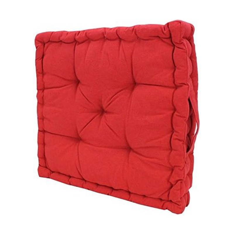 Luxury 100% Cotton BOOSTER CUSHIONS Quilted 4" Thick Cushions