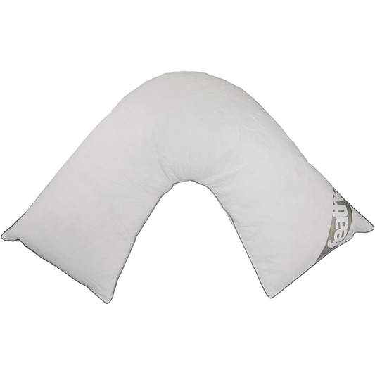 Duck Feather and Down Orthopaedic V Shaped Pillow.