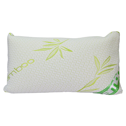 Bamboo Memory Foam Pillow, Hypoallergenic & Anti Bacterial