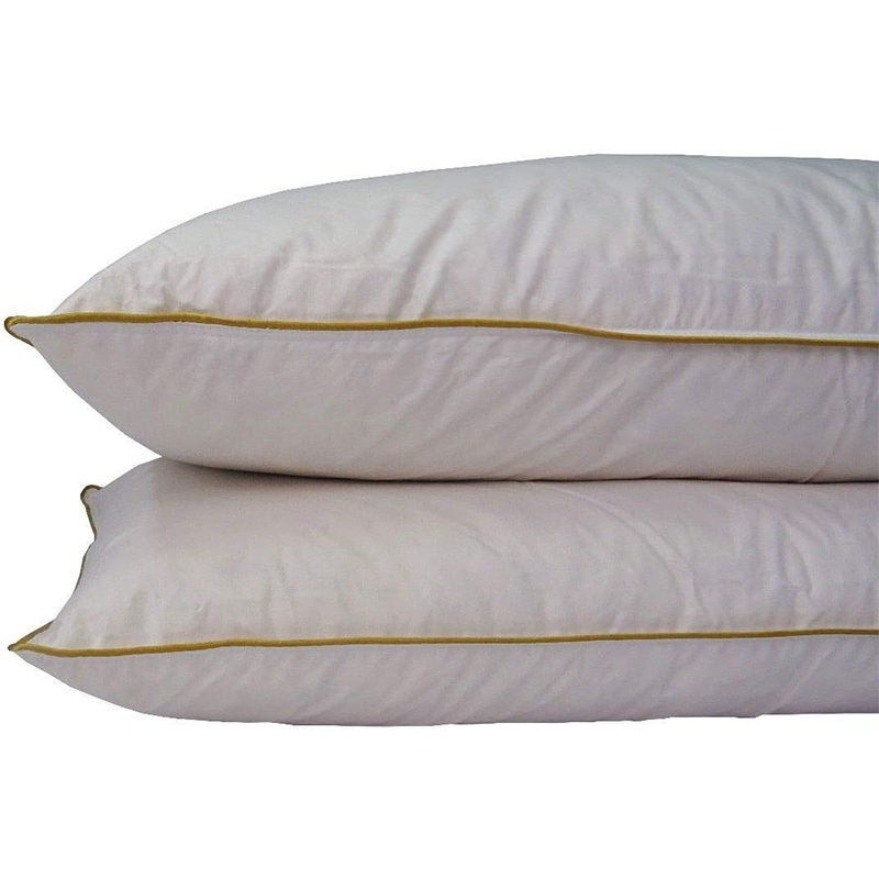 Goose Feather and Down Pillow Pair.