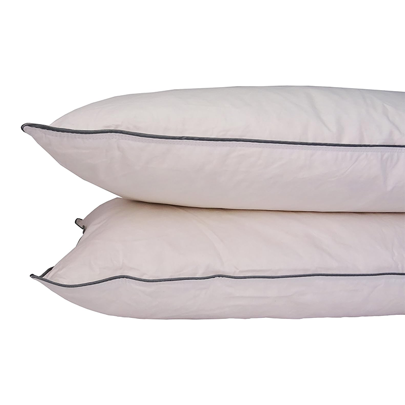 Duck Feather and Down Pillow Pair.