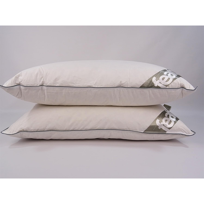 Duck Feather and Down Pillow Pair.