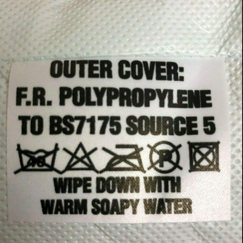 Waterproof Fire Retardant Pillows.