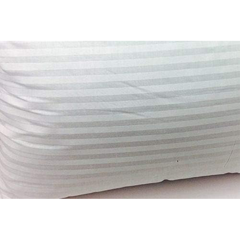 Deluxe Striped Polycotton SUPER JUMBO Pillows Bounce Back